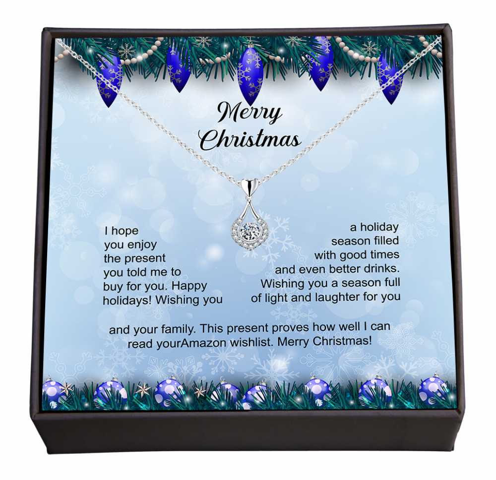Season's Cheers: A Gift You'll Love, Shining Jewellery Gift with Season's Greeting