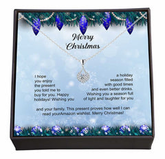 Season's Cheers: A Gift You'll Love, Shining Jewellery Gift with Season's Greeting