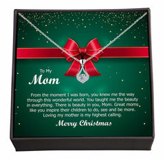 Beauty of My World: Merry Christmas, Mom, Cherished Jewellery with a Sweet Note