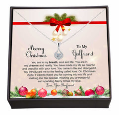 Youu2019ve Made My Life Beautiful, Elegant Jewellery Keepsake with a Warm Holiday Wishes