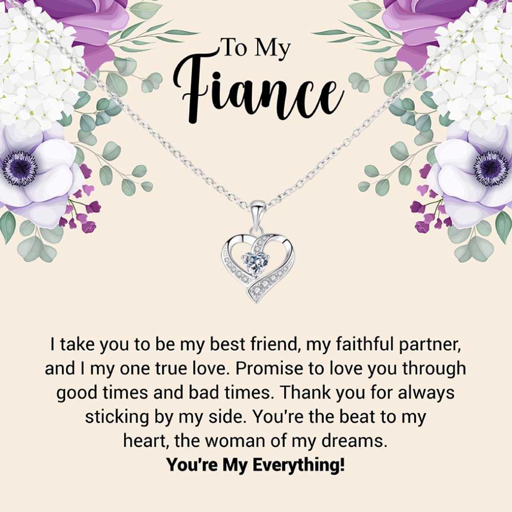 The Source of All My Blessings and Joy, Jewellery Paired with a Message of Love for Fiance
