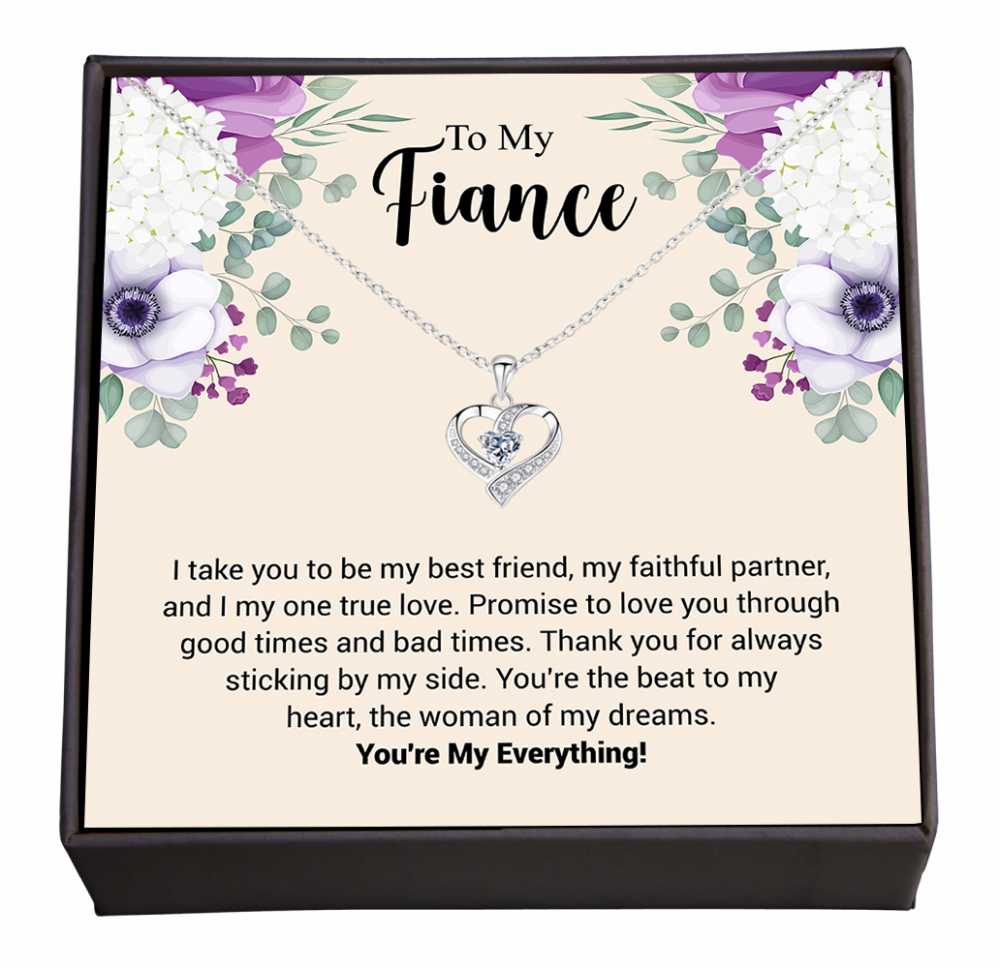 The Source of All My Blessings and Joy, Jewellery Paired with a Message of Love for Fiance