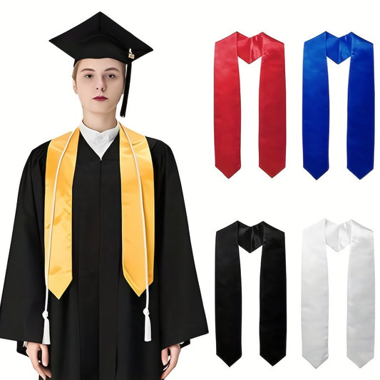 Graduation Season Ribbon Shoulder Strap Solid Graduation Belt