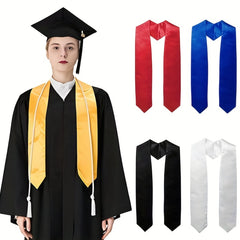 Graduation Season Ribbon Shoulder Strap Solid Graduation Belt
