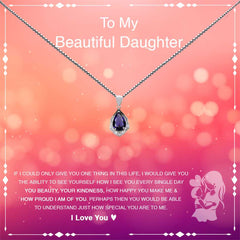 Women's Jewelry Set with Personalized Message Card