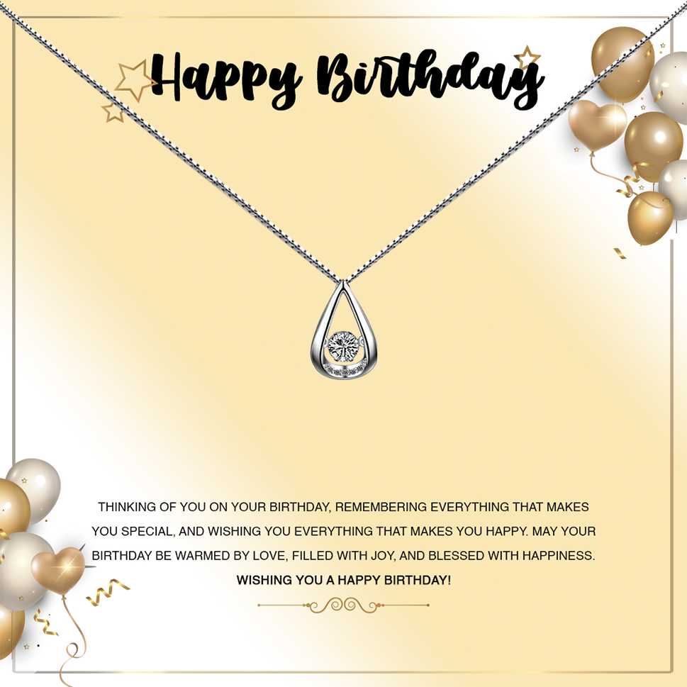 Women's Jewelry Set with Personalized Message Card