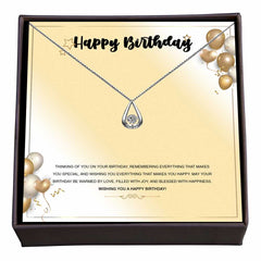 Women's Jewelry Set with Personalized Message Card