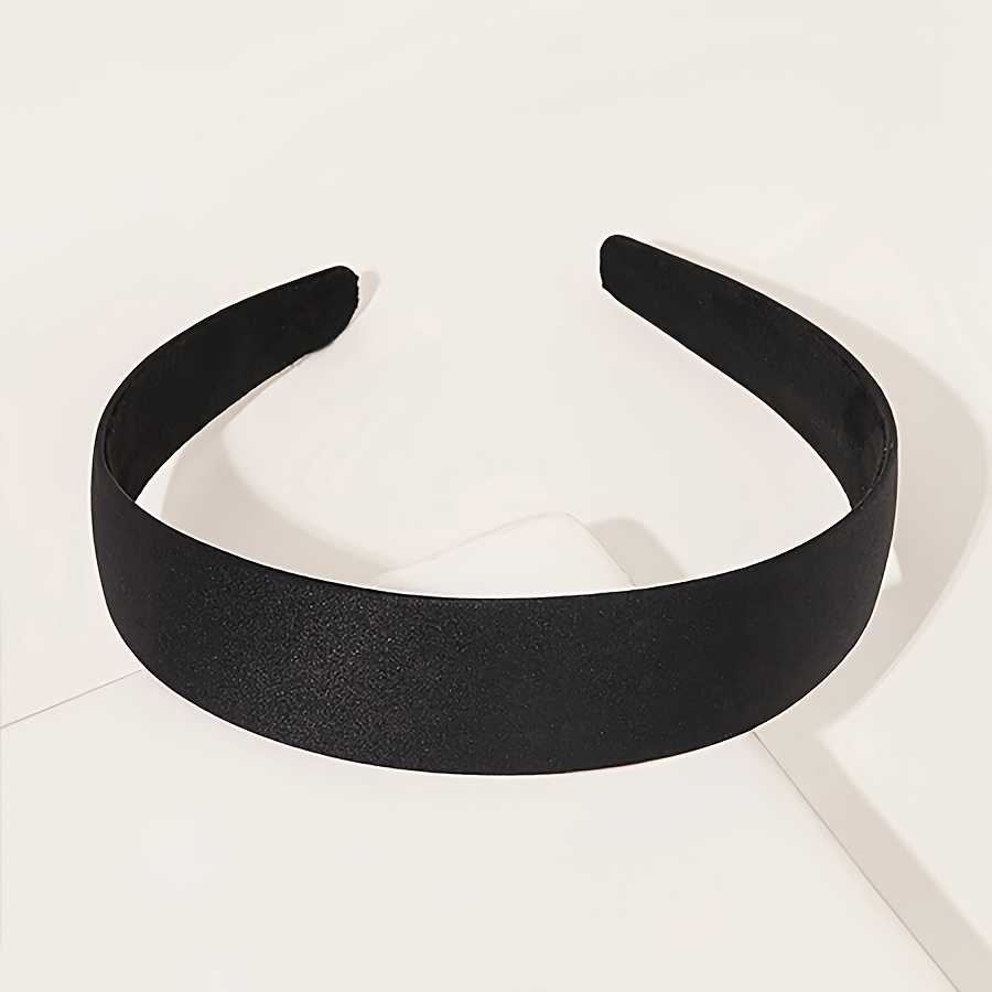 1pc Wide Band Non Slip Headband Vintage Style Hair Accessory