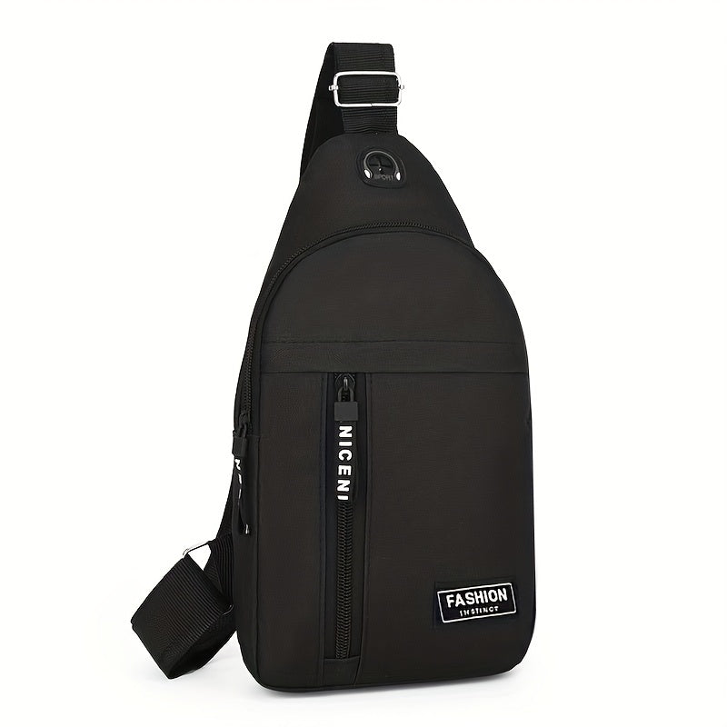 Men's Large Canvas Chest Bag All-match Style