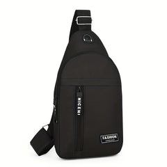 Men's Large Canvas Chest Bag All-match Style