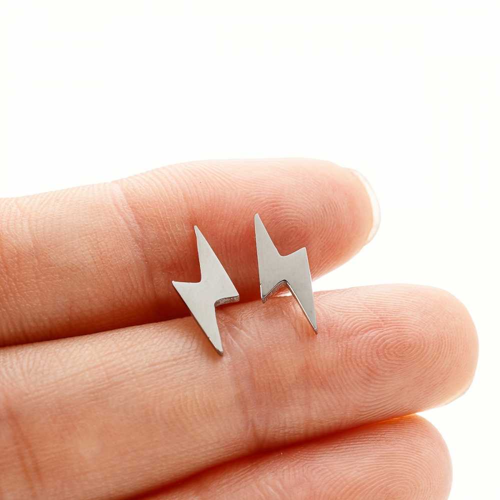 1 Pair Men's Durable Stainless Steel Earrings