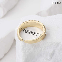 Golden Pearl Embrace A Timeless Ring for Every Occasion