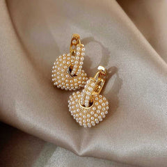 Exquisite Heart Shaped Dangle Earrings Romantic Valentine's Day Gift.