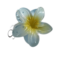 Elegant Colorful Flower Hair Grab Clips Non Slip Ponytail Holders for Women
