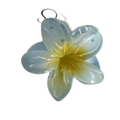 Elegant Colorful Flower Hair Grab Clips Non Slip Ponytail Holders for Women