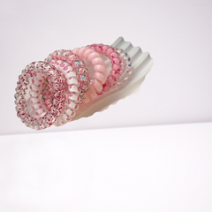 6 Pcs Universal Type Telephone Wire Hair Band Fashion For Women