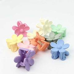 10 PCS Mini Flower Hair Clips Sweet Claw Clips for Braids & Styling