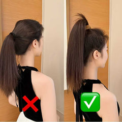 10pcs High Elastic Thick Hair Ties Set for Women Soft No Crease Ponytail Bands
