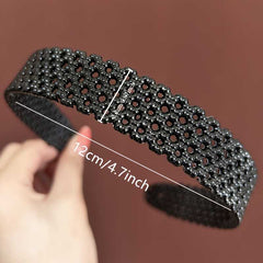 New Style Hair Ring Female Headband Plastic Hollow Hair band
