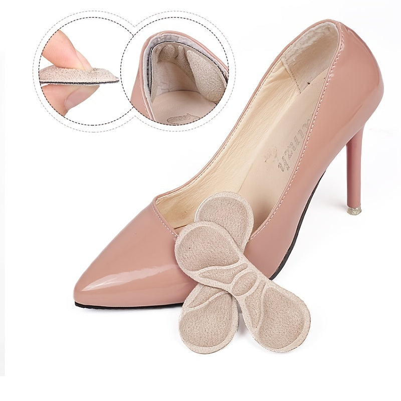 1pair 5D Butterfly Half Size Insole Anti Slip Pads for High Heels