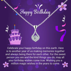 Magical Birthday to the Sweetest Person, Happy Birthday Jewellery Gift with Warm Wishes