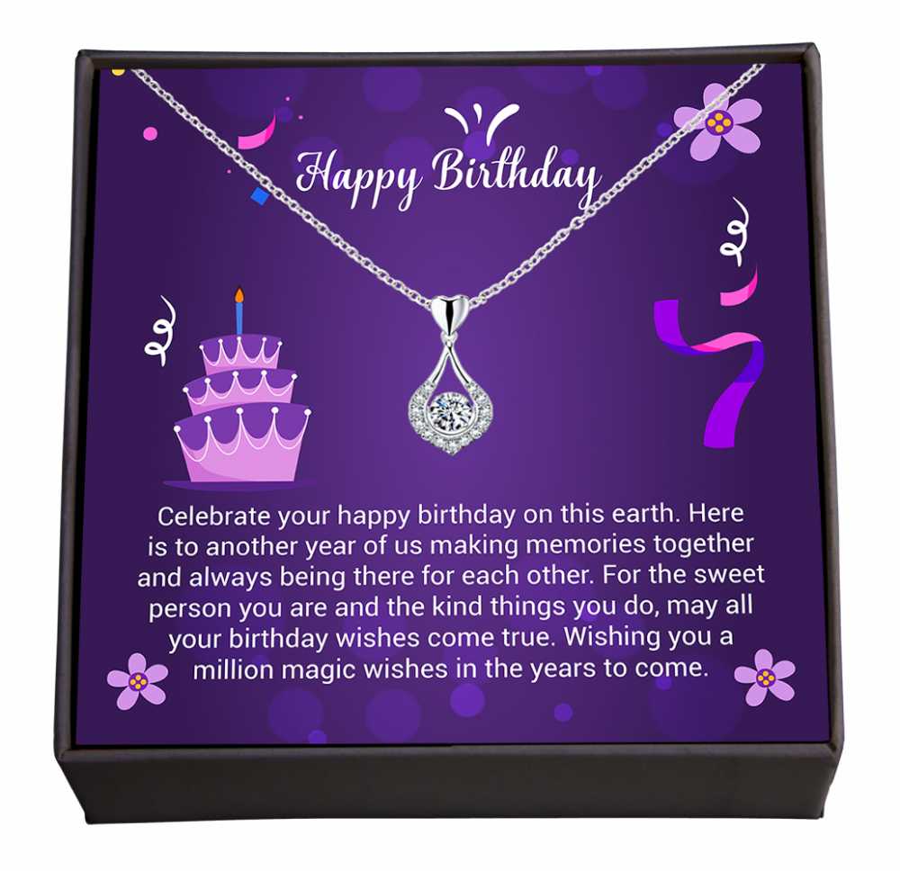Magical Birthday to the Sweetest Person, Happy Birthday Jewellery Gift with Warm Wishes