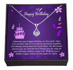 Magical Birthday to the Sweetest Person, Happy Birthday Jewellery Gift with Warm Wishes