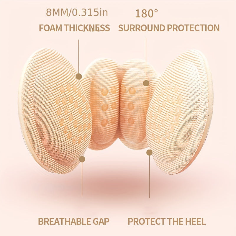 High Heel Pad Insoles Adhesive Heels Pads Grips Protector Sticker Pain Relief