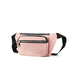 Nylon Chest Bag Zipper Fanny Pack for Women