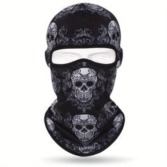 Multicolor Skull Outdoor Mask Hat for Cycling Riding