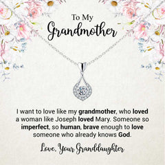 Perfect In Its Imperfection, Jewellery Gift Paired With A Note Of Love For Grandma