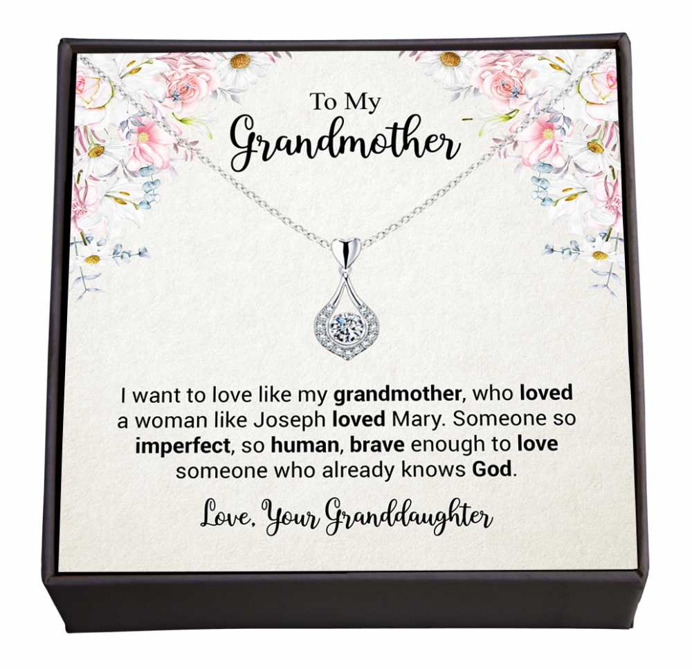Perfect In Its Imperfection, Jewellery Gift Paired With A Note Of Love For Grandma