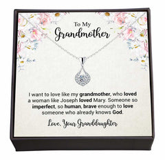 Perfect In Its Imperfection, Jewellery Gift Paired With A Note Of Love For Grandma