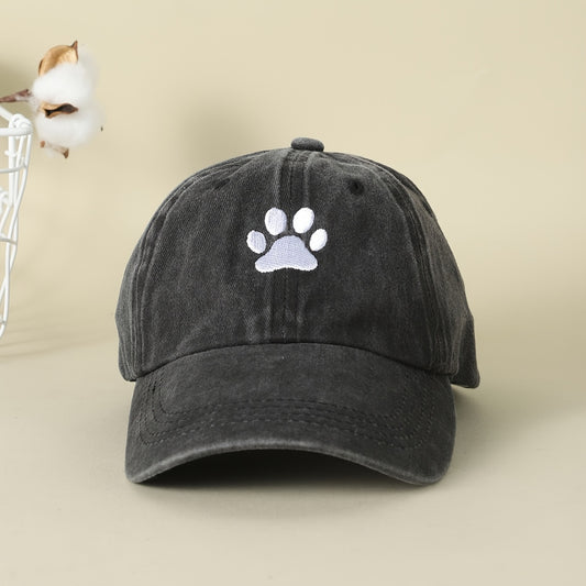 Casual Baseball Cap Letter Embroidery Peaked Cap Soft Top Cap