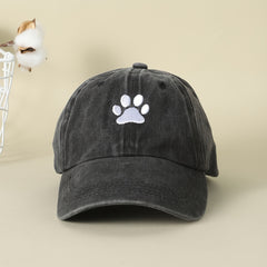 Casual Baseball Cap Letter Embroidery Peaked Cap Soft Top Cap