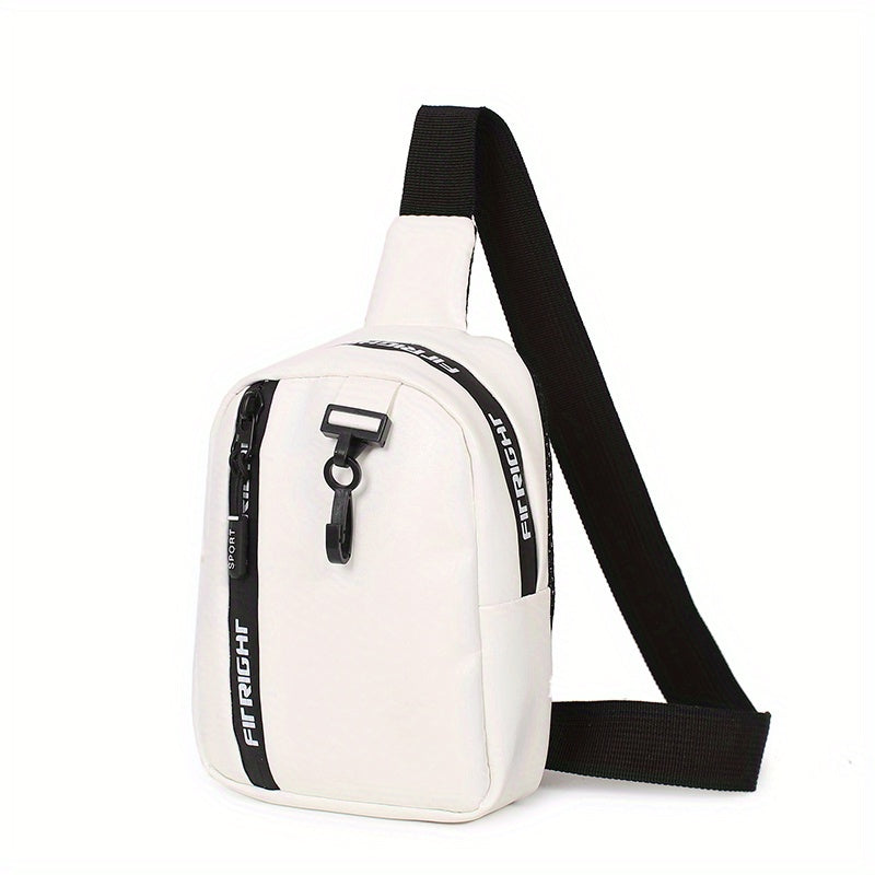 Faux Leather Sling Bag Crossbody Mini Chest Purse