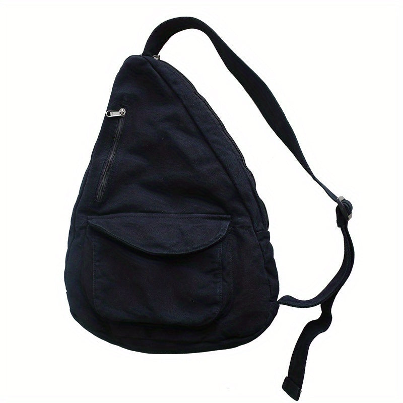 Kpop Canvas Sling Bag Crossbody Women's Chest Purse