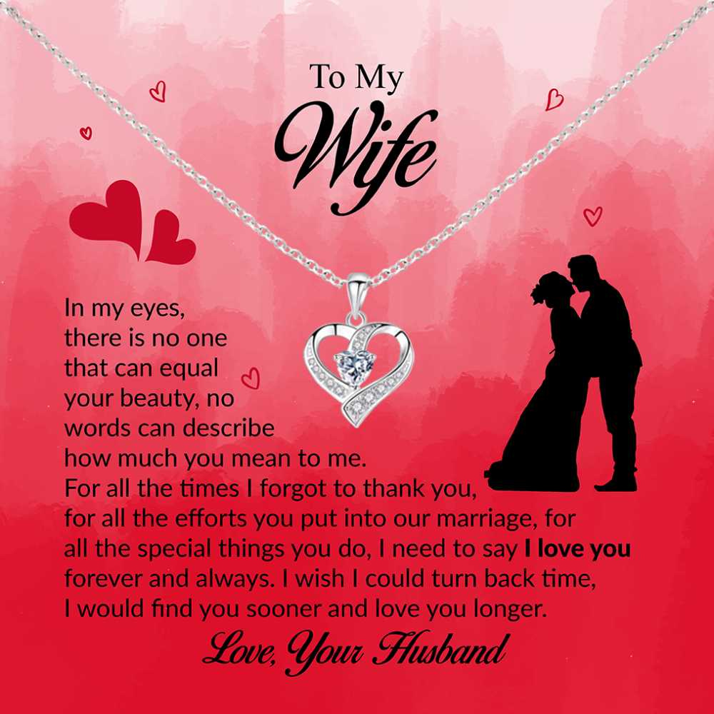 The Woman Of My Dreams, Thank You For Being My Everything, Beautiful Jewellery With A Love Note