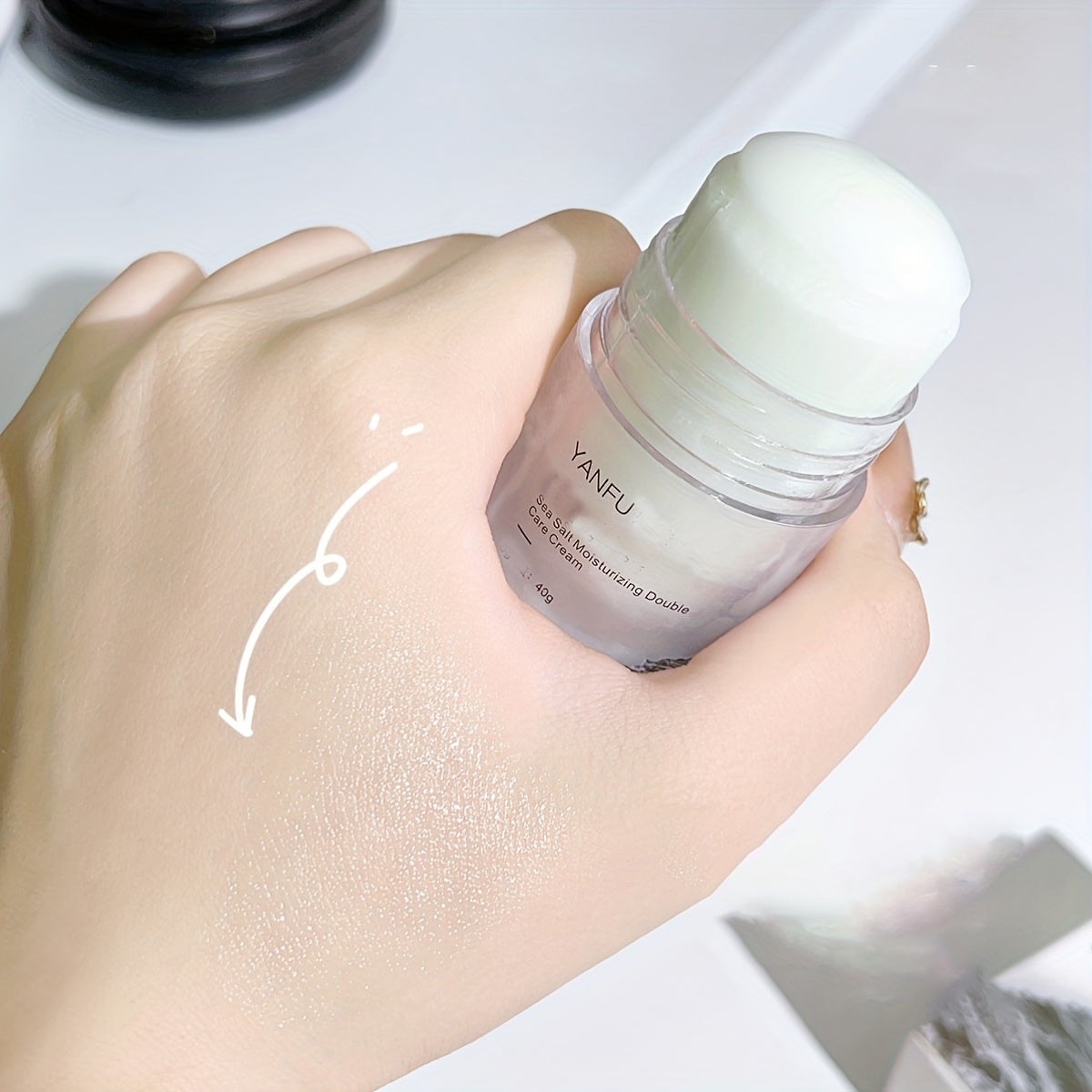 Sea Salt Moisturizing Cream for Cracked Heels