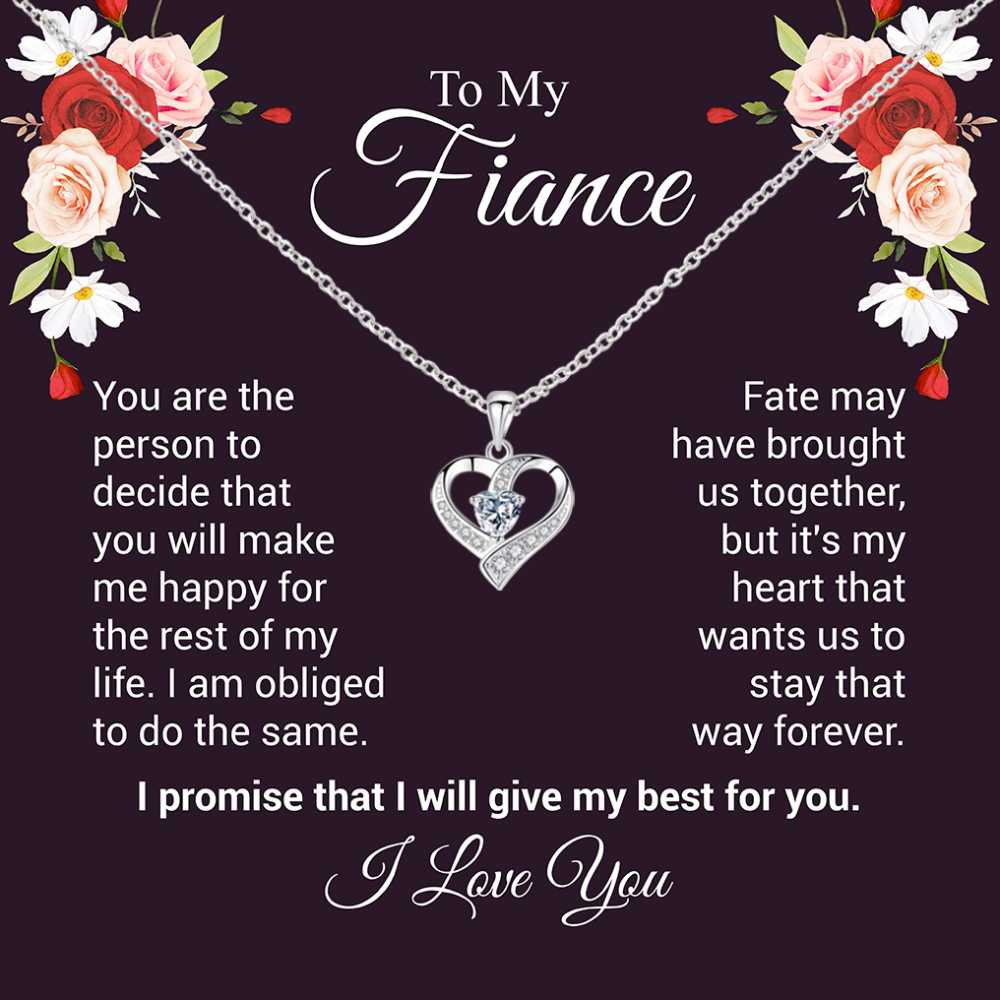 The Source of All My Blessings and Joy, Jewellery Paired with a Message of Love for Fiance