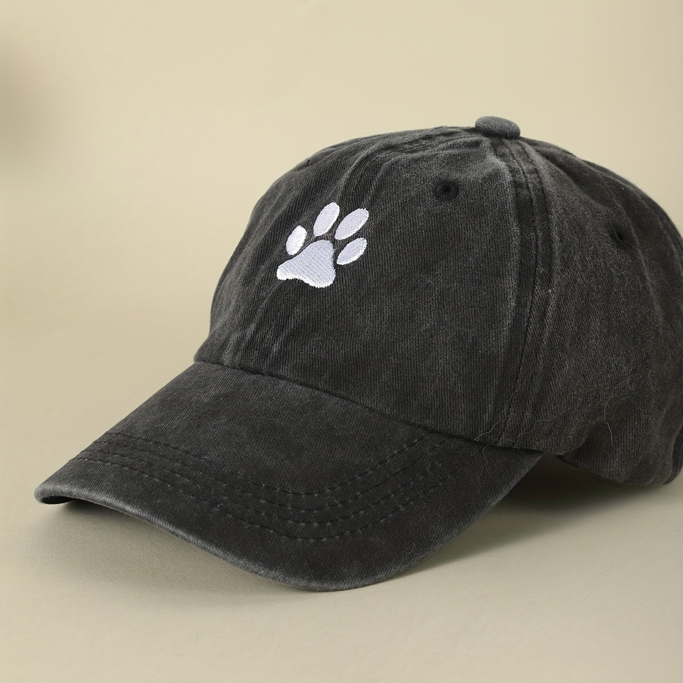 Casual Baseball Cap Letter Embroidery Peaked Cap Soft Top Cap
