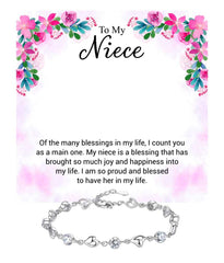 My Niece, My Joy, A True Blessing In My Life, Special Gift Of Jewelry With A Loving Note
