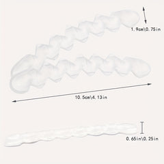 2Pairs Invisible Forefoot Anti slip Stickers For High Heels