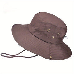 Men's Climbing Sun Hat Large Eaves Breathable Fisherman Cap