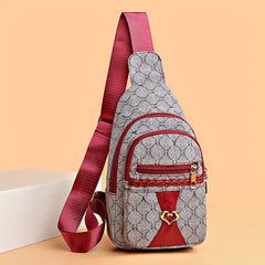 Classic Sling Bag Casual Chest Bag for Women
