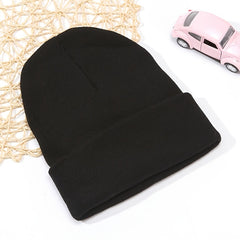 European American Harness Knitted Hat Autumn Winter Warm Wool Hat Men Women