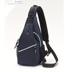 Men's Chest Bag Casual Lightweight Large Capacity Use Messenger Bag