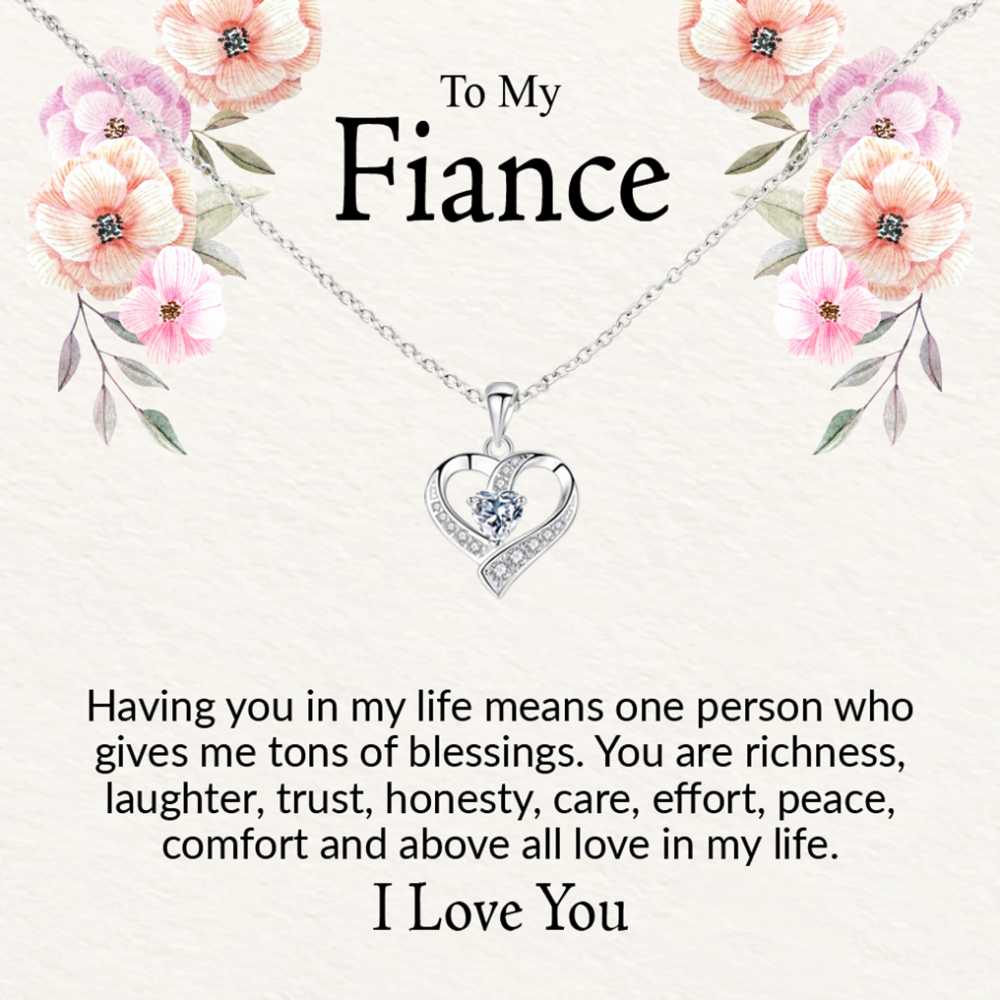 The Source of All My Blessings and Joy, Jewellery Paired with a Message of Love for Fiance