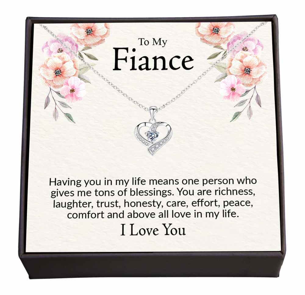 The Source of All My Blessings and Joy, Jewellery Paired with a Message of Love for Fiance