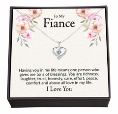 The Source of All My Blessings and Joy, Jewellery Paired with a Message of Love for Fiance